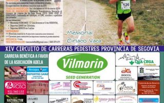 XII Carrera popular Subida a San Cebrián. Circuito de Carreras Pedestres. Segovia.