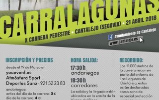 Carralagunas. Carrera Pedestre. Cantalejo 2018.