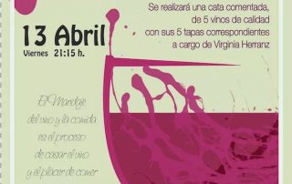 Cata maridaje. Cantalejo abril 2018