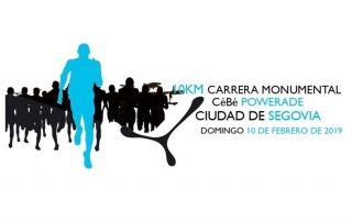 Carrera Monumental Cébe Powerade. Ciudad de Segovia 2019.