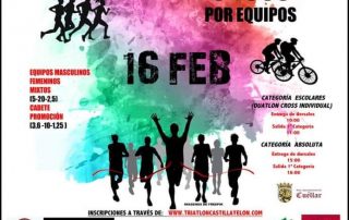 III Duatlon Cross por equipos. Cuéllar 2019