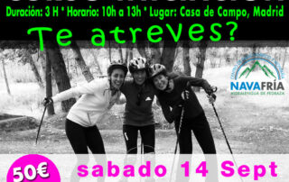 Centro de esquí nórdico. Navafría