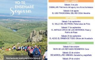 Rutas guiadas por la provincia de Segovia