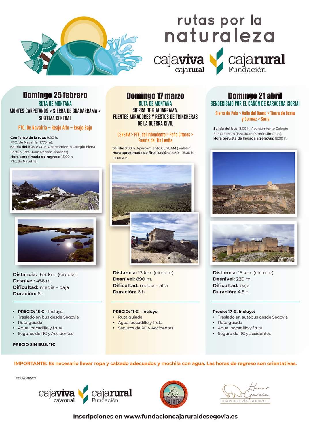 Rutas por la Naturaleza 2024