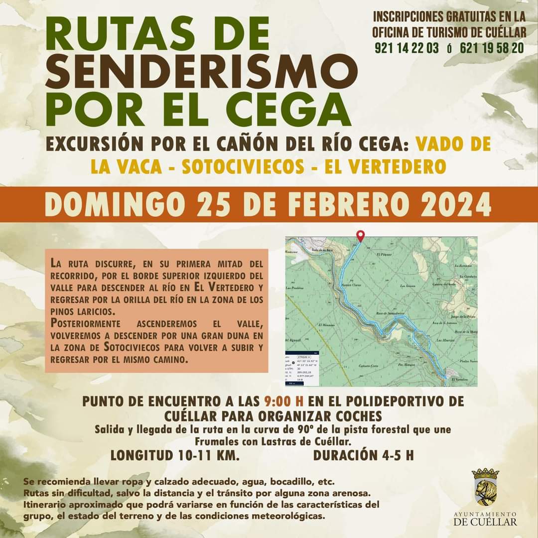 Ruta De Senderismo por el Cañón del Río Cega
