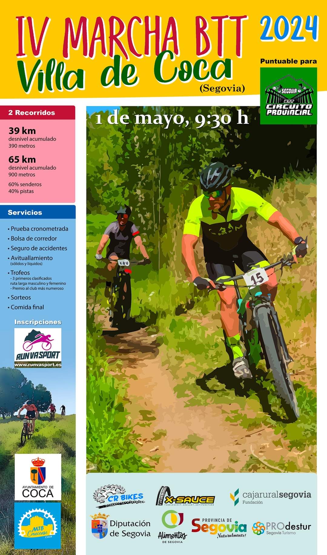 IV Marcha BTT Villa de Coca. Segovia