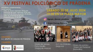 XV Festival Folclórico de Prádena 2024