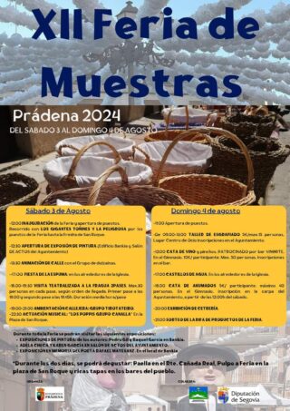 XII Feria de Muestras en Prádena.