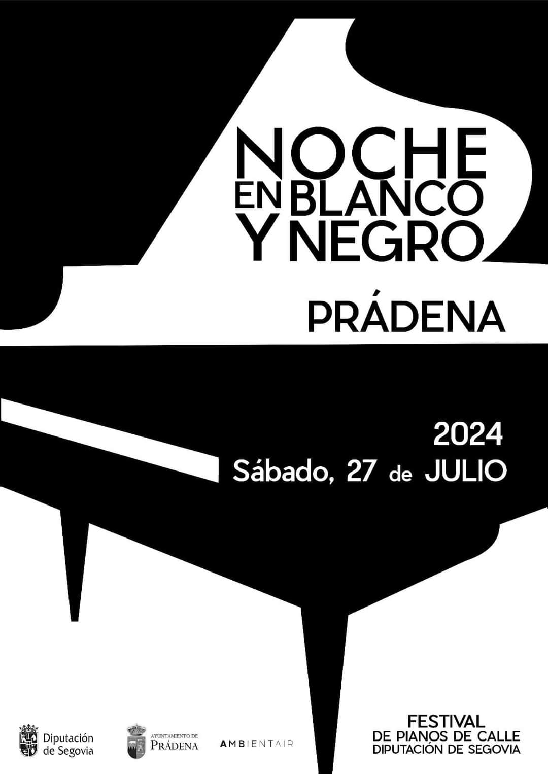 Noche en Blanco y Negro 2024 en Prádena