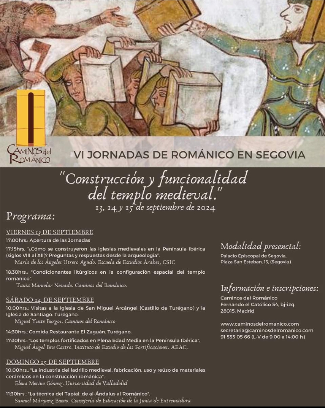VI Jornadas sobre Románico en Segovia