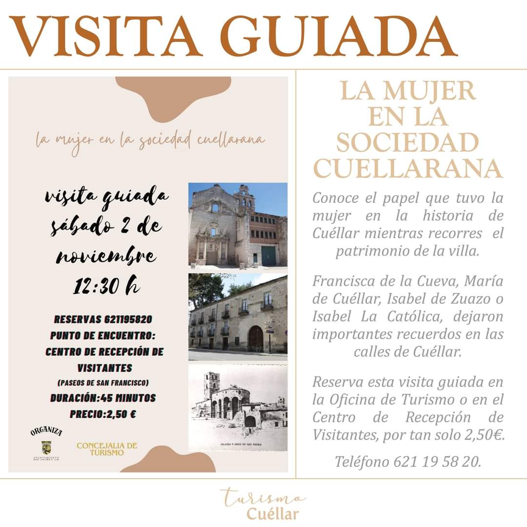 Visita Guiada: La Mujer en la Sociedad Cuellarana.
