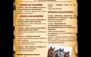 53 edición de la Feria de Ganado de Navafría