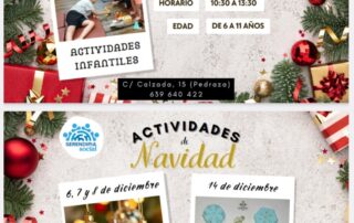 Actividades Navideñas en Pedraza.