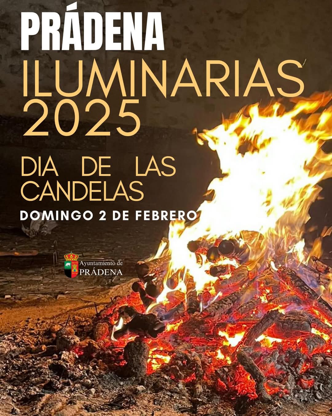 Iluminarias 2025. Prádena.