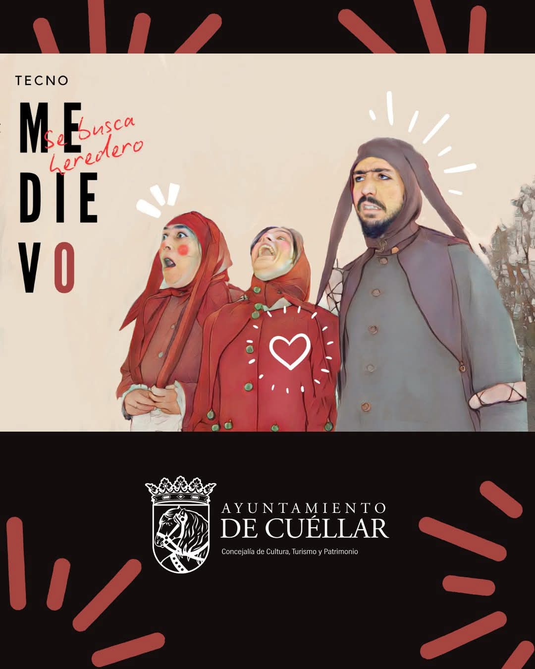 Actividades en el Castillo de Cuéllar.