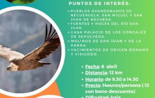 Ruta por las Fuentes del Río San Juan.