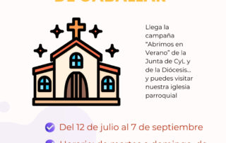 Visita Guiada a la Iglesia de Caballar. Verano 2025.