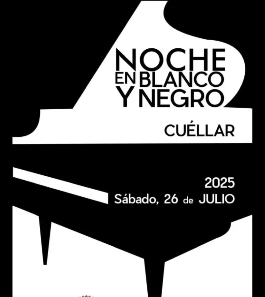 Noche en Blanco y Negro 2025. Cuéllar.