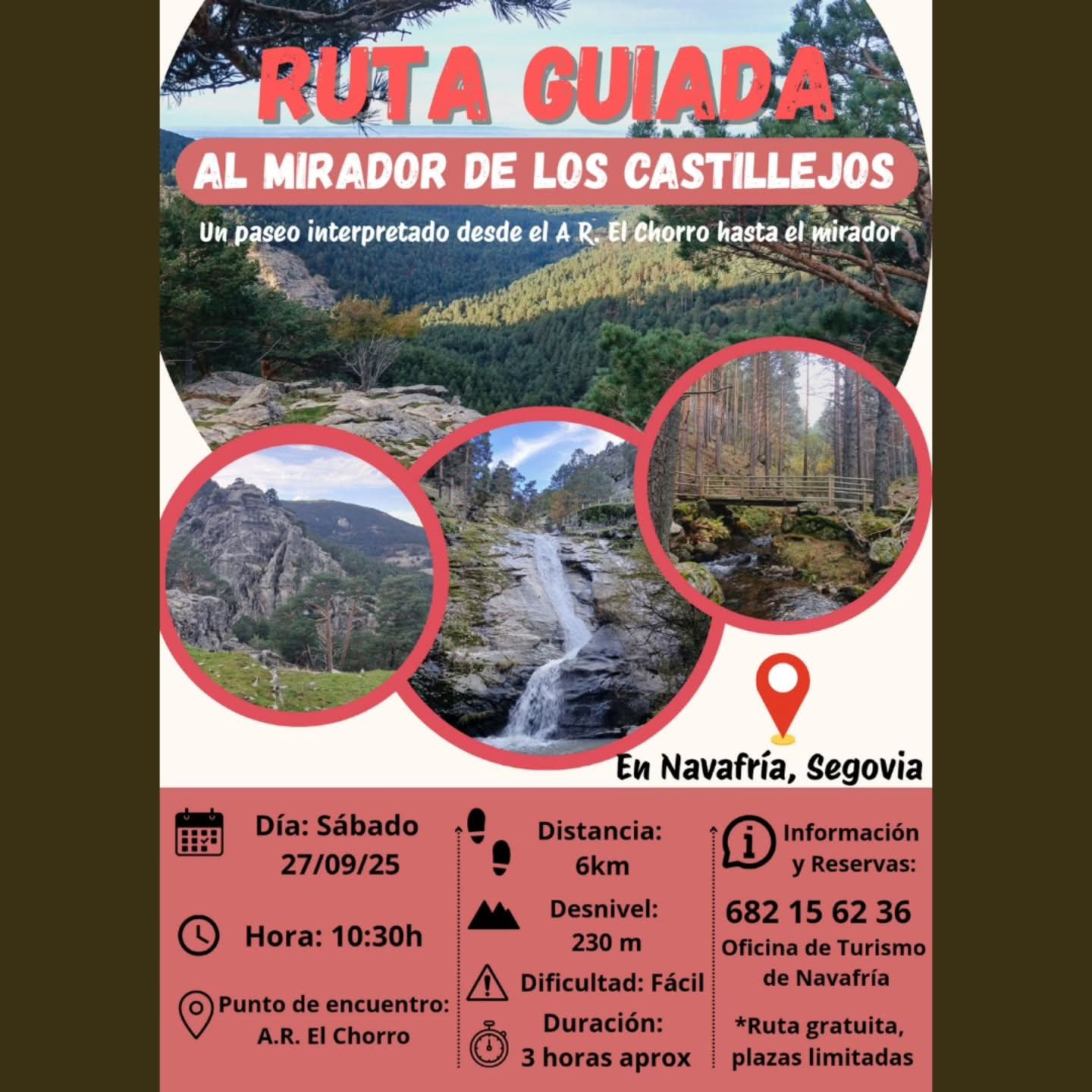 Ruta guiada al mirador de los Castillejos.
