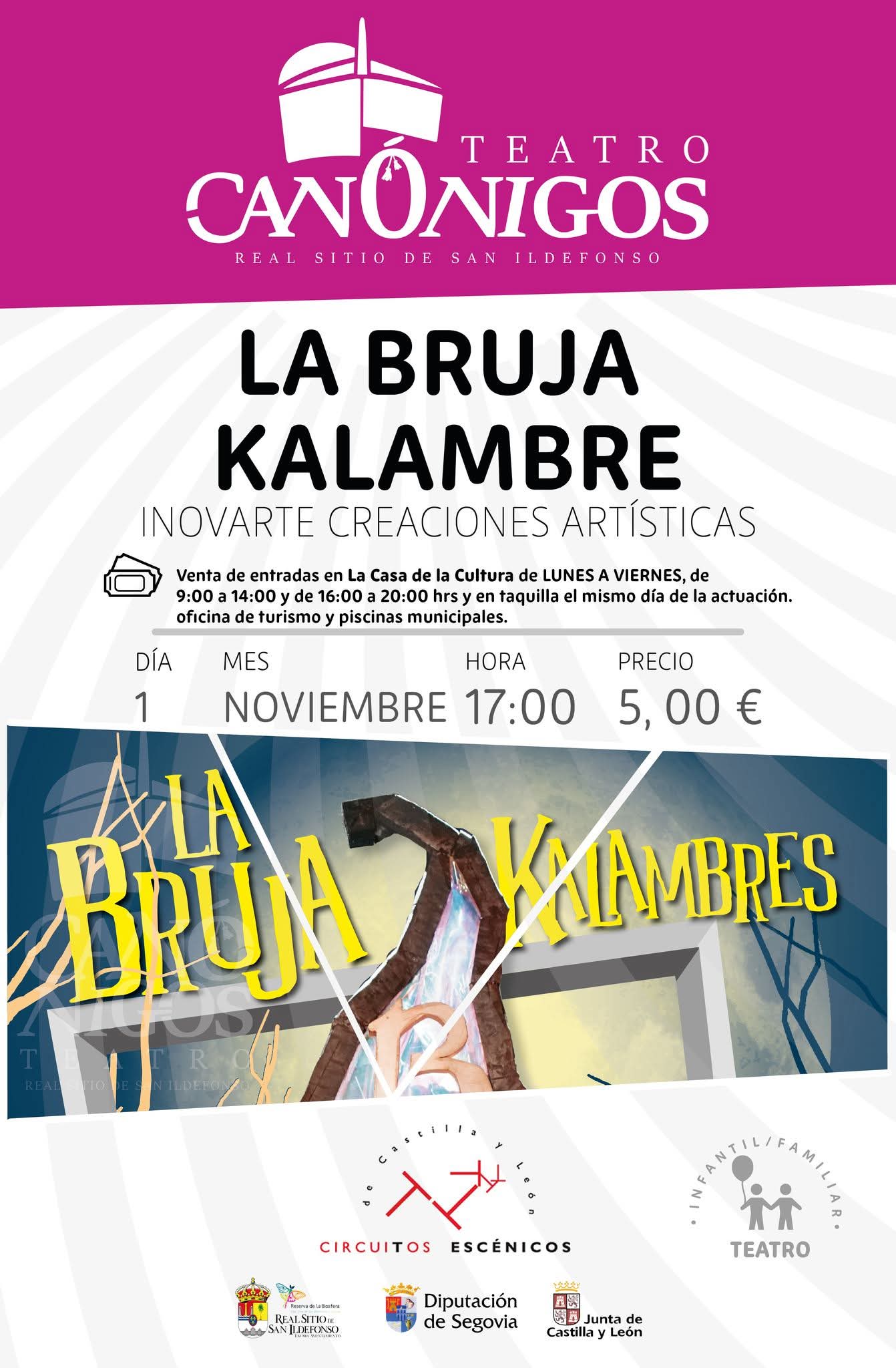 Espectáculo familiar. La Granja de San Ildefonso