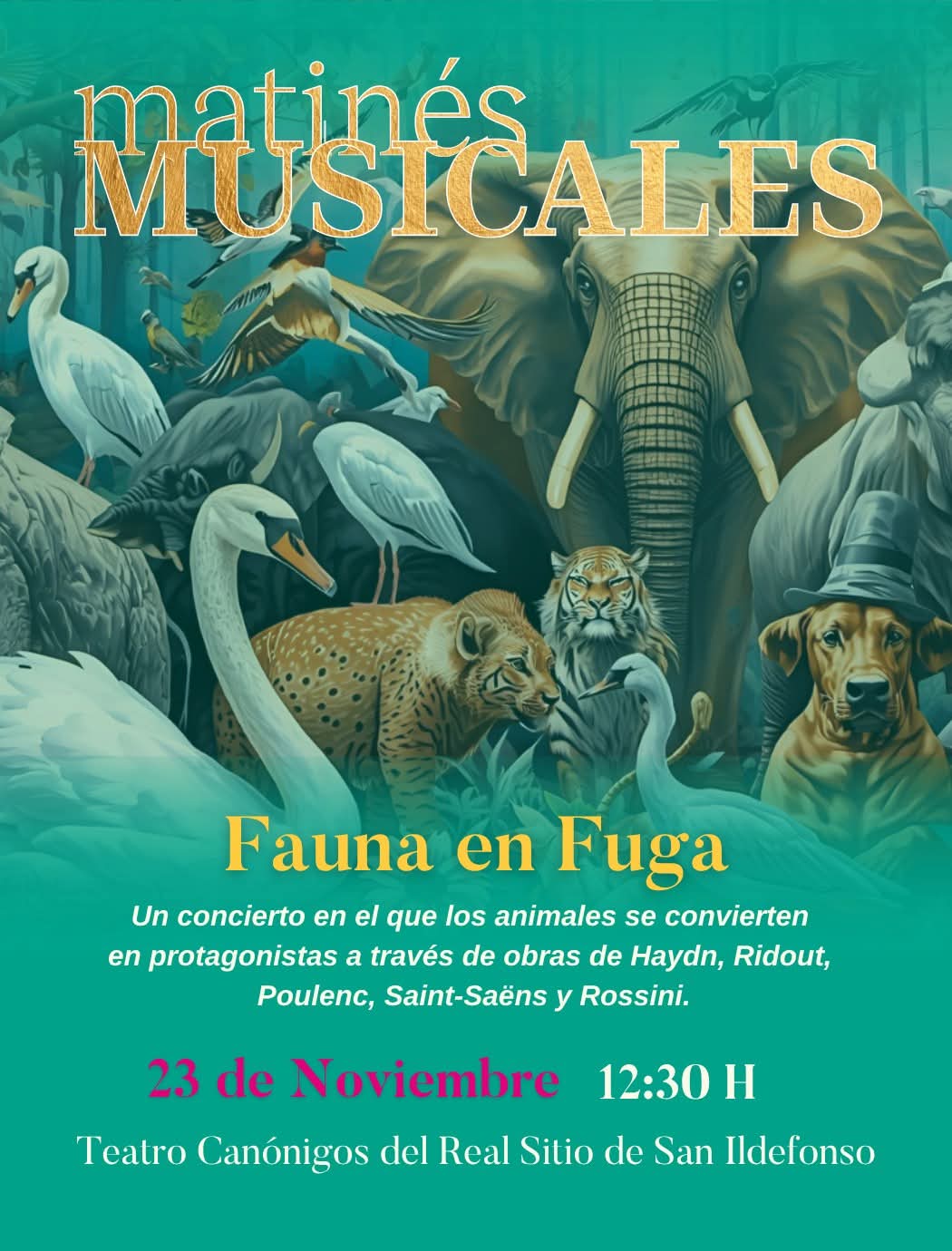 Matines musicales. Real Sitio de San Ildefonso