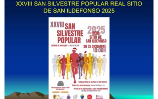 Carrera Popular San Silvestre del Real Sitio de San Ildefonso 2025