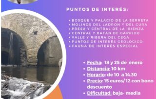 - Ruta Guiada por El Bosque de la Serreta y el molino del Ladrón.