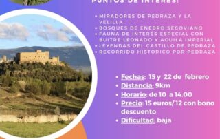 Paseos por los miradores de Pedraza y su tierra.