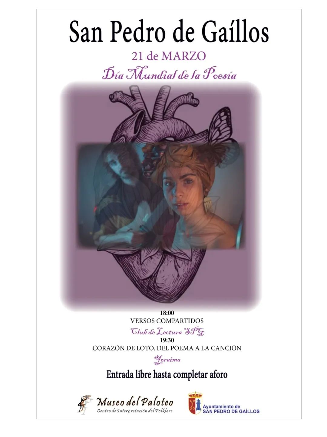 Día Mundial de la Poesía. Museo del Paloteo.