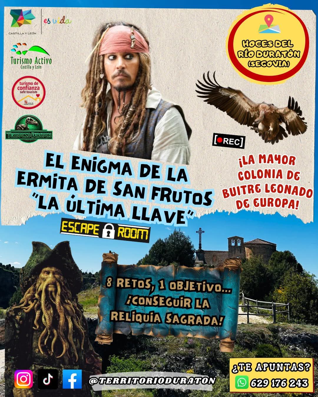 Escape Room en las Hoces del Río Duratón.
