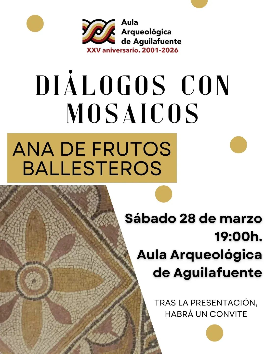 Diálogos con Mosaicos. Aula Arqueológica de Aguilafuente