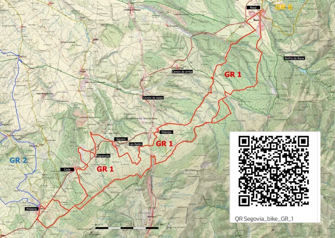 Rutas en Bicicleta por la provincia de Segovia