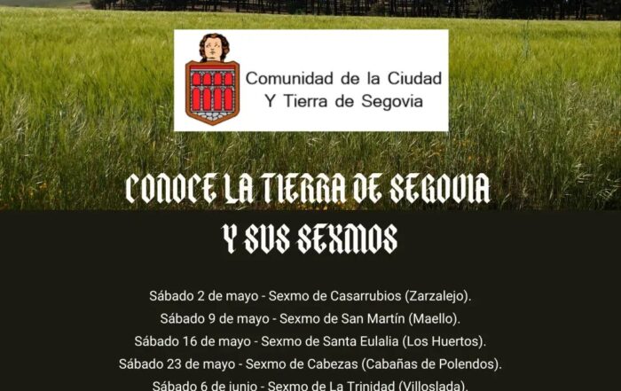 Rutas por los Sexmos de la Comunidad de Ciudad y Tierra de Segovia.