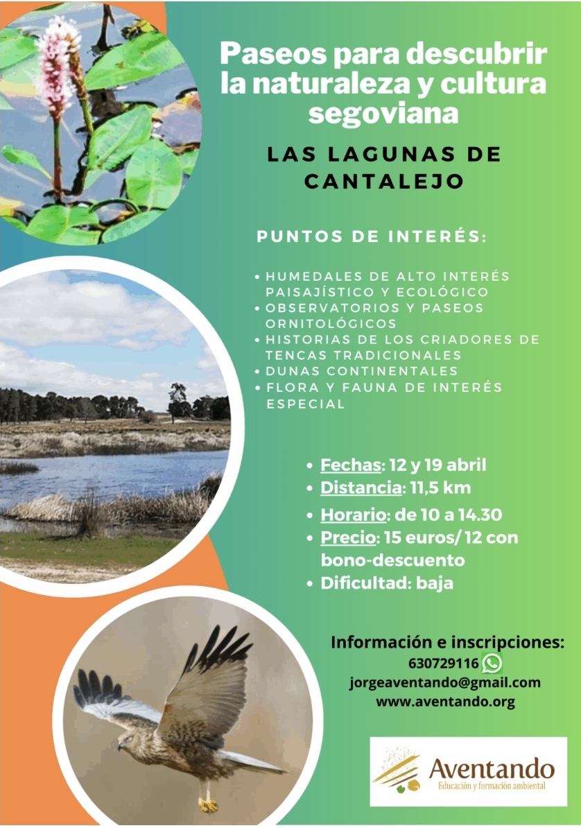 Ruta guiada por las Lagunas de Cantalejo