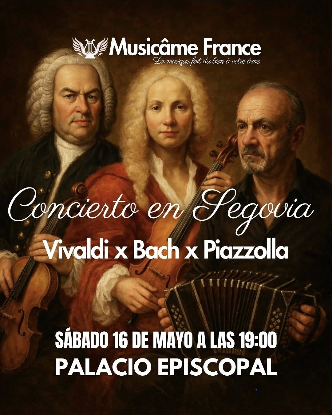 Concierto en Segovia Vivaldi Bach Piazzolla.