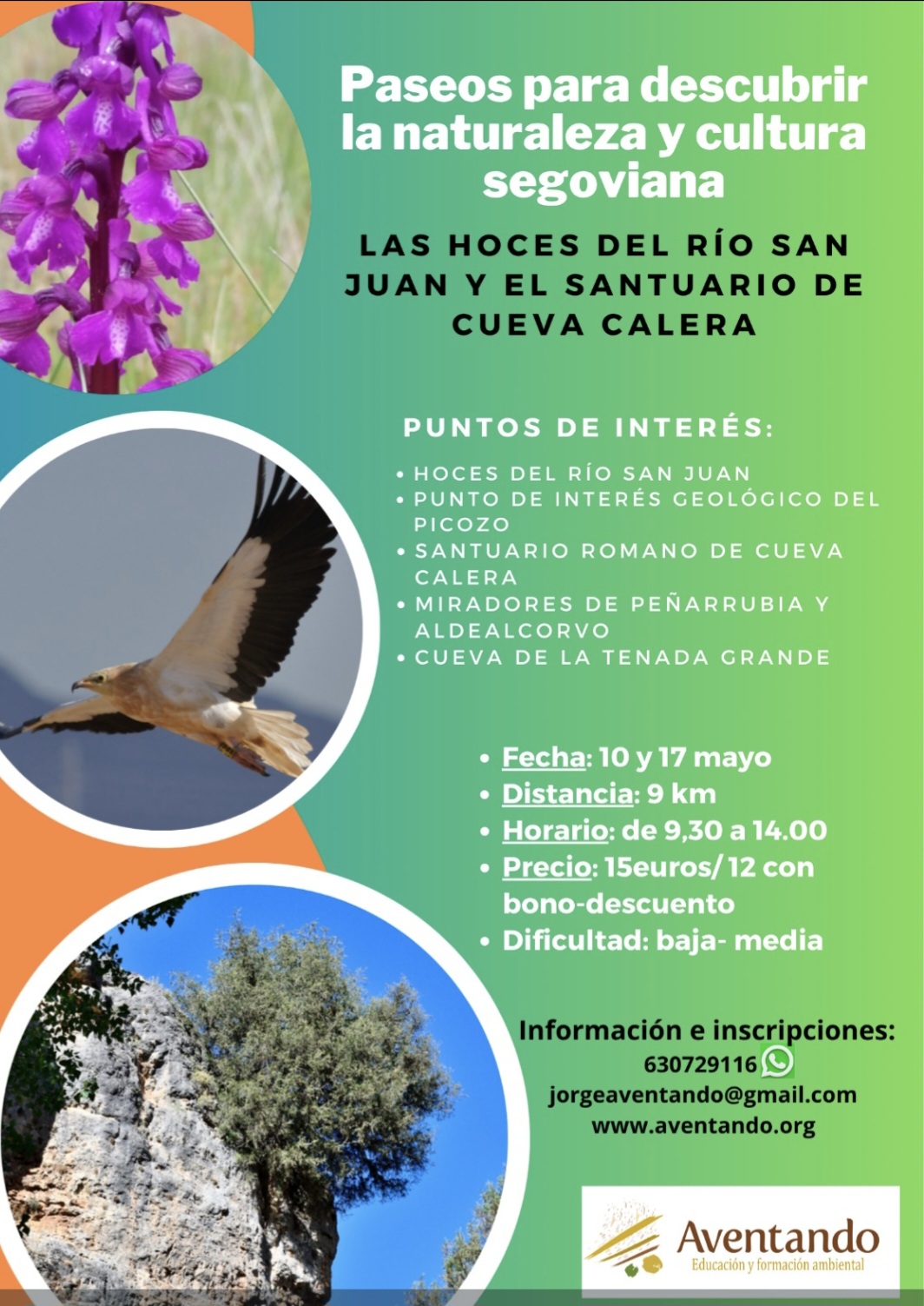 Ruta por Las hoces del San Juan y el Santuario de Cueva Calera