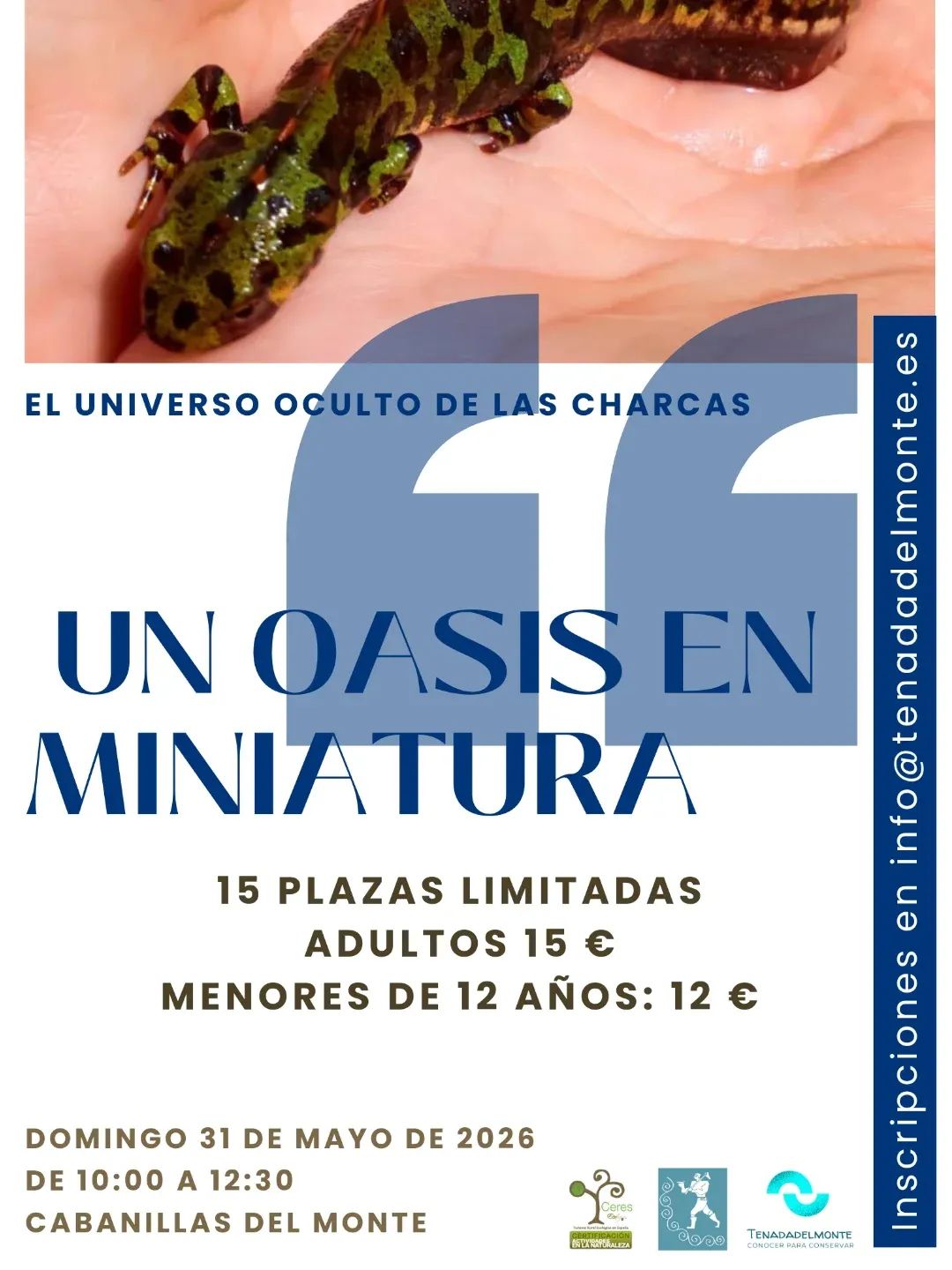 Taller de charcas.