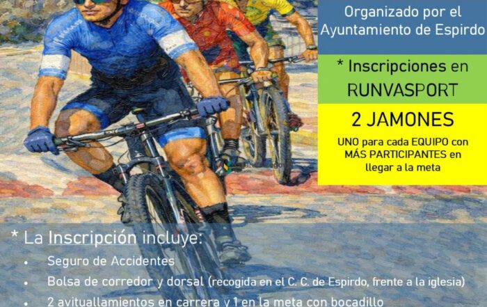 XII Marcha BTT Espirdo 2026 – Paraje de Polendos