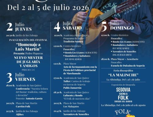 – 42ª edición de Folk Segovia 2026.