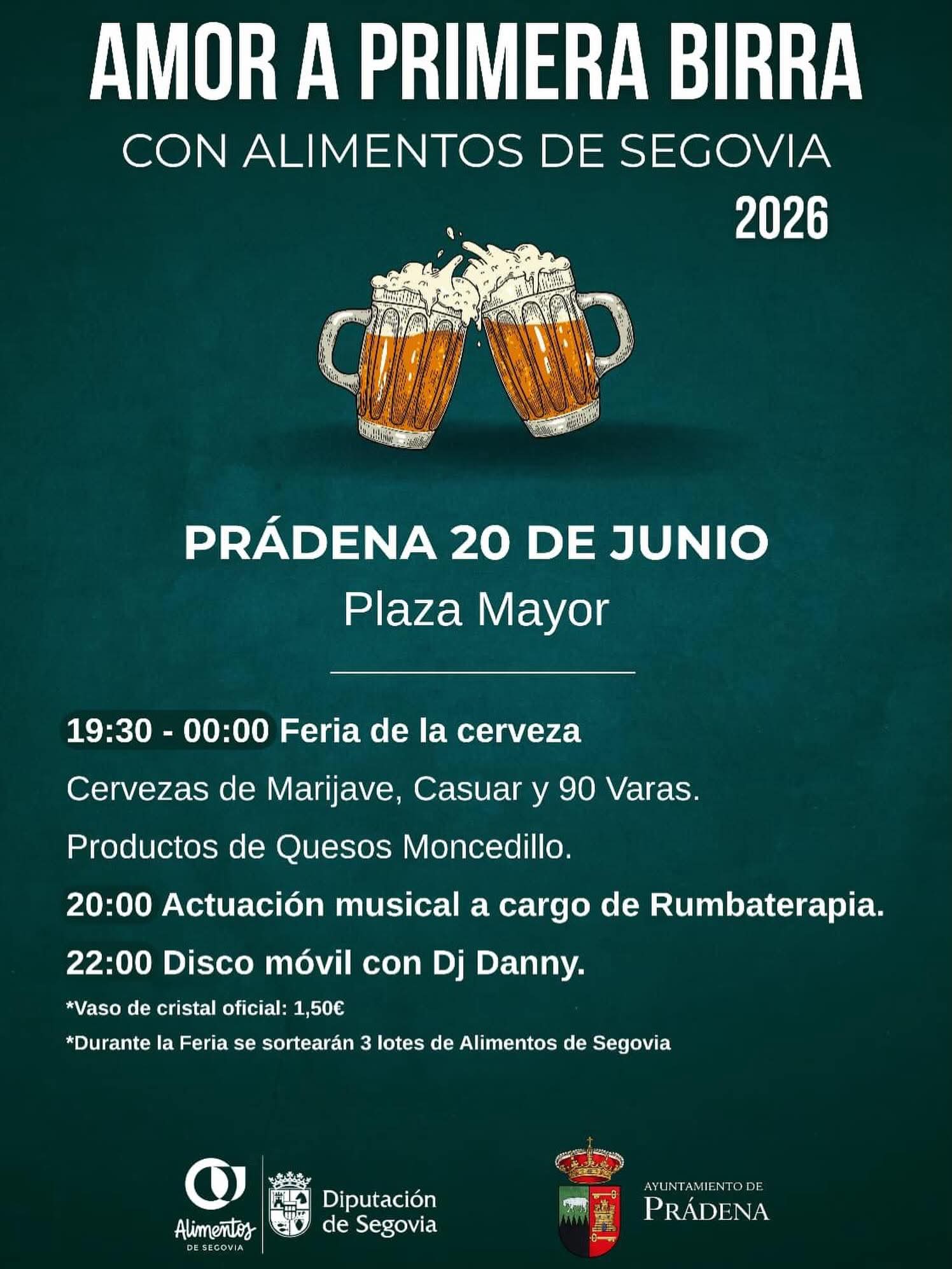 Amor a Primera Birra. Alimentos de Segovia 2026.