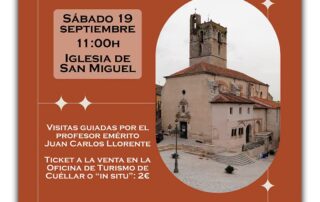 Con el Patrimonio Puntualmente. Edición San Miguel. Cuéllar.
