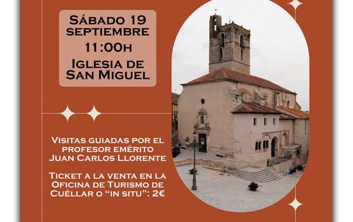 Con el Patrimonio Puntualmente. Edición San Miguel. Cuéllar.