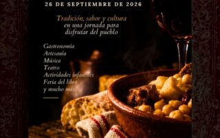 Cabañas de Polendos celebra su XXI Feria del Garbanzo y el Vino.