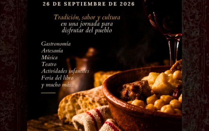 Cabañas de Polendos celebra su XXI Feria del Garbanzo y el Vino.