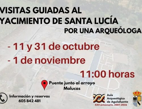 – Visitas Guiadas al Yacimiento de Santa Lucía.