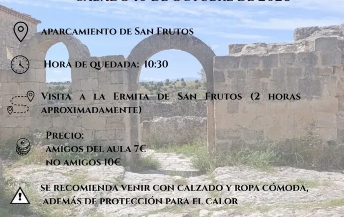 Ruta a la Ermita de San Frutos.