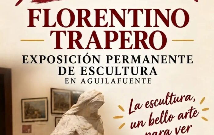 exposición permanente del escultor aguilucho Florentino Trapero.