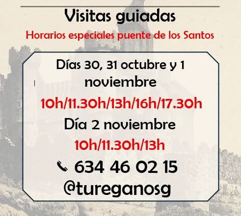 Visitas Guiadas al Castillo de Turégano.