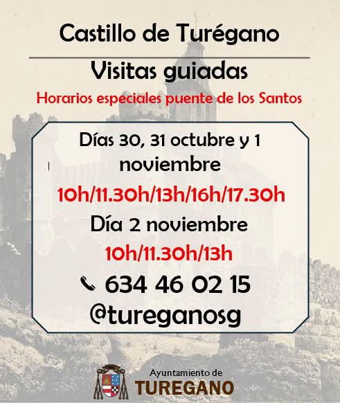 Visitas Guiadas al Castillo de Turégano.