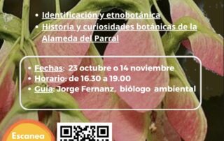 Itinerario botánico interpretativo en la Alameda del Parral.